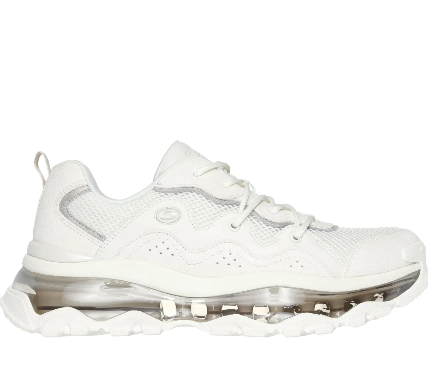 Lace Up|Athletic Sneakers<SKECHERS Uno Chaos - Freak Waves WHITE