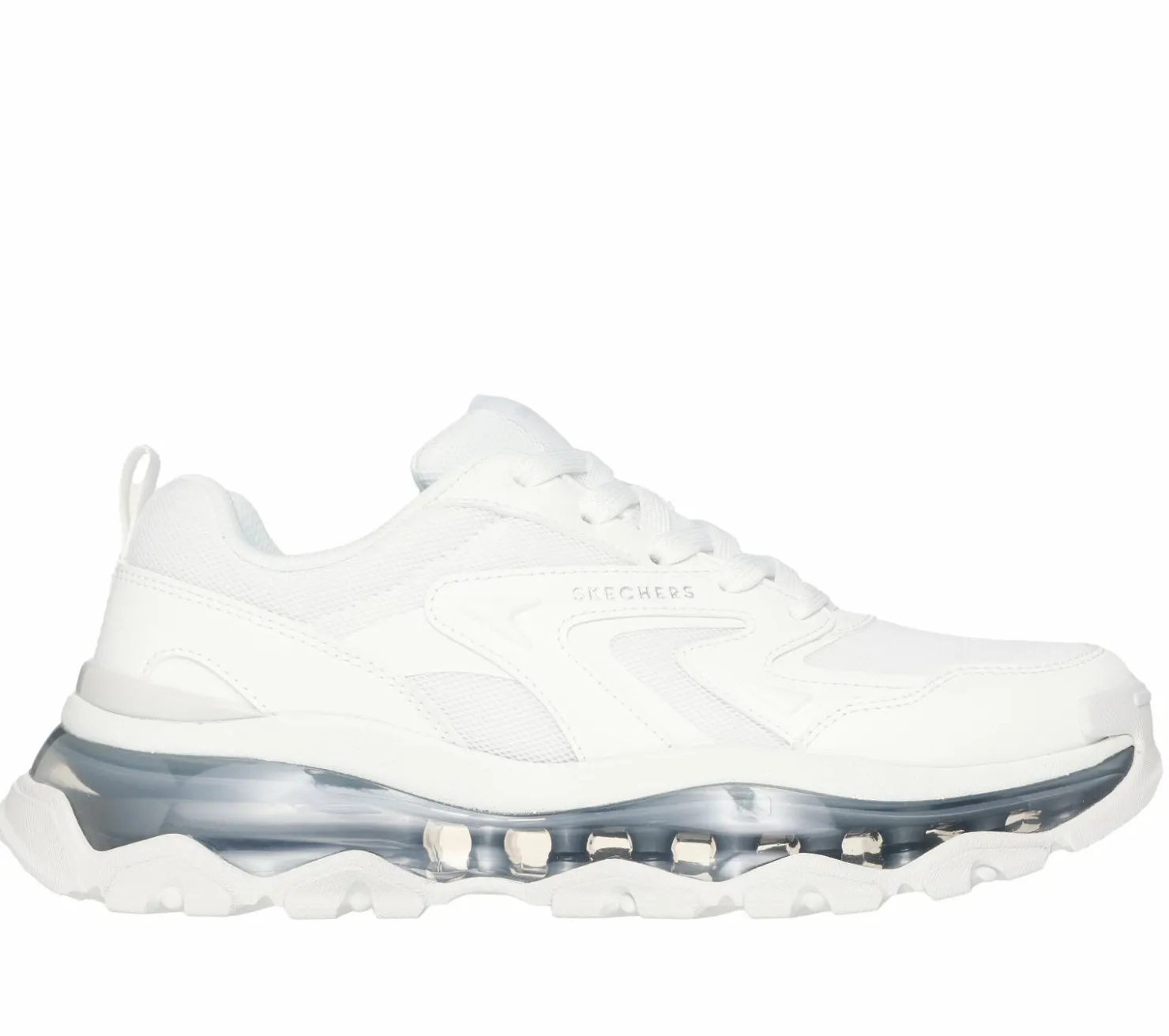 Lace Up|Athletic Sneakers<SKECHERS Uno Chaos - Freak Zap WHITE
