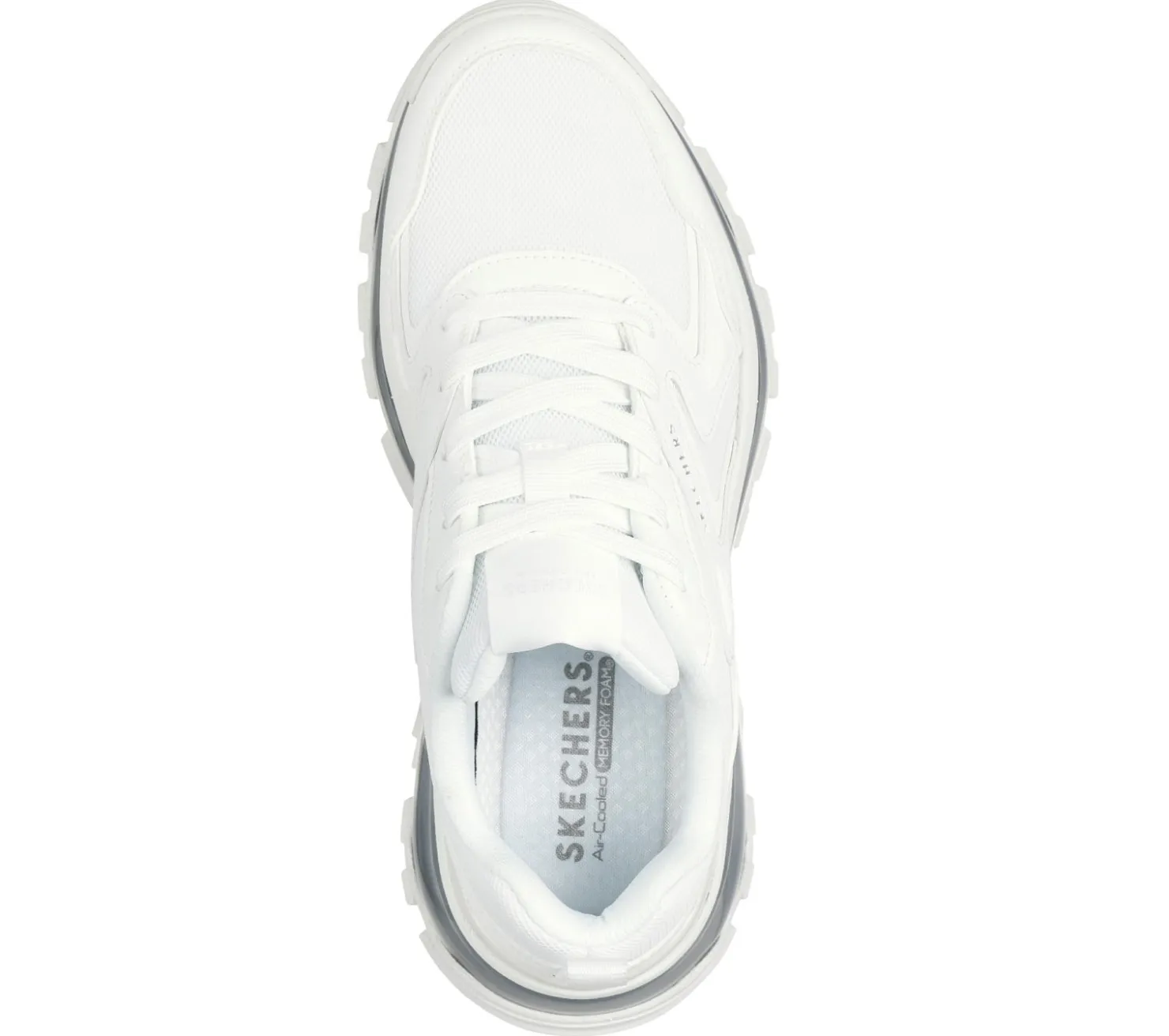 Lace Up|Athletic Sneakers<SKECHERS Uno Chaos - Freak Zap WHITE