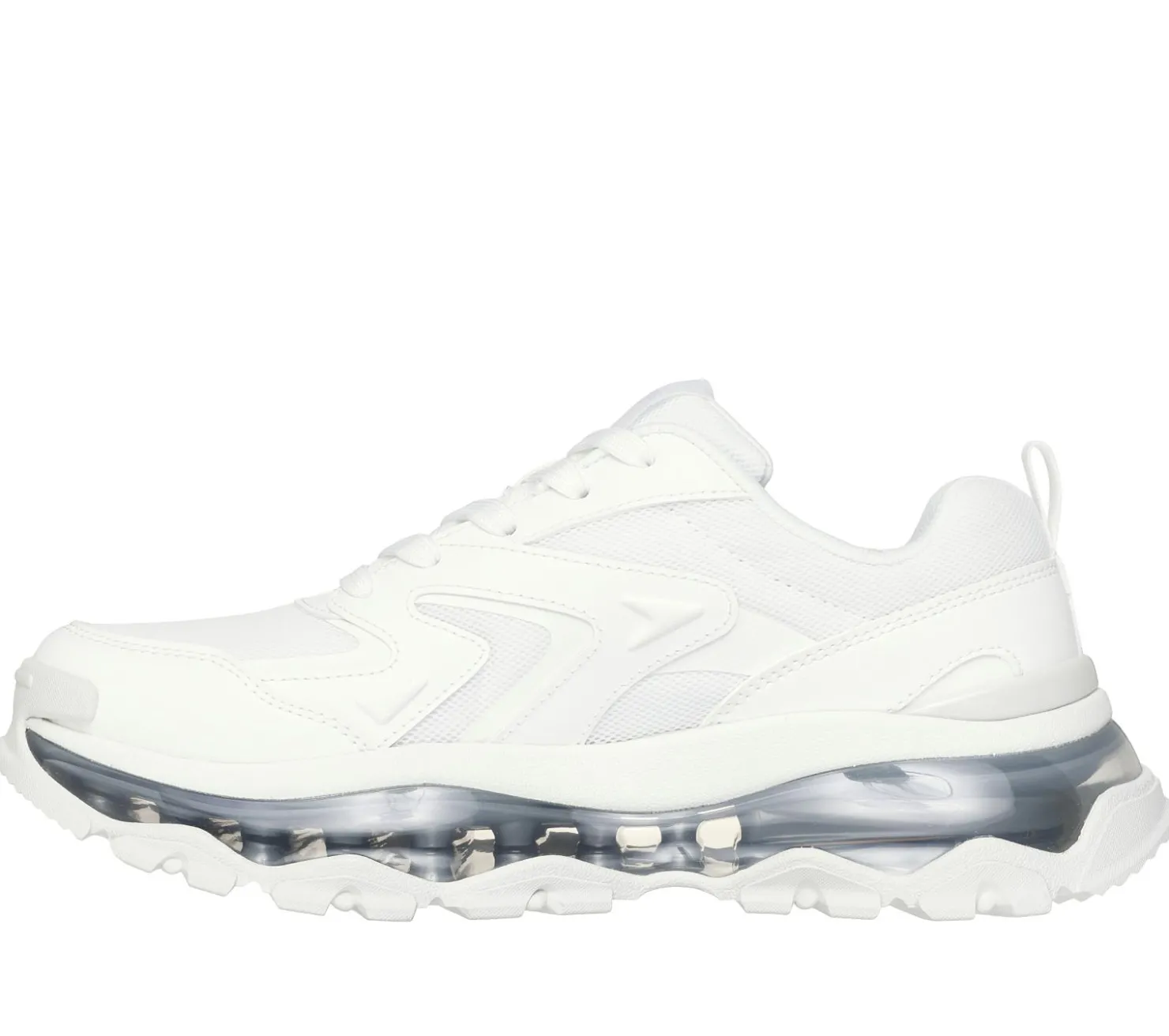 Lace Up|Athletic Sneakers<SKECHERS Uno Chaos - Freak Zap WHITE
