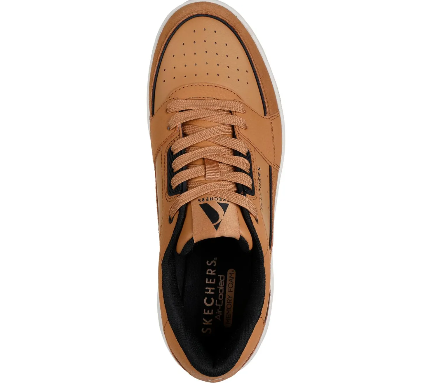 Lace Up|Athletic Sneakers<SKECHERS Uno Court - Low Post Match WHISKEY