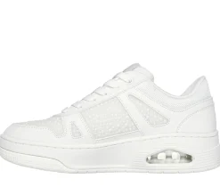 Lace Up|Casual Sneakers<SKECHERS Uno Court - Opulent Pearls WHITE