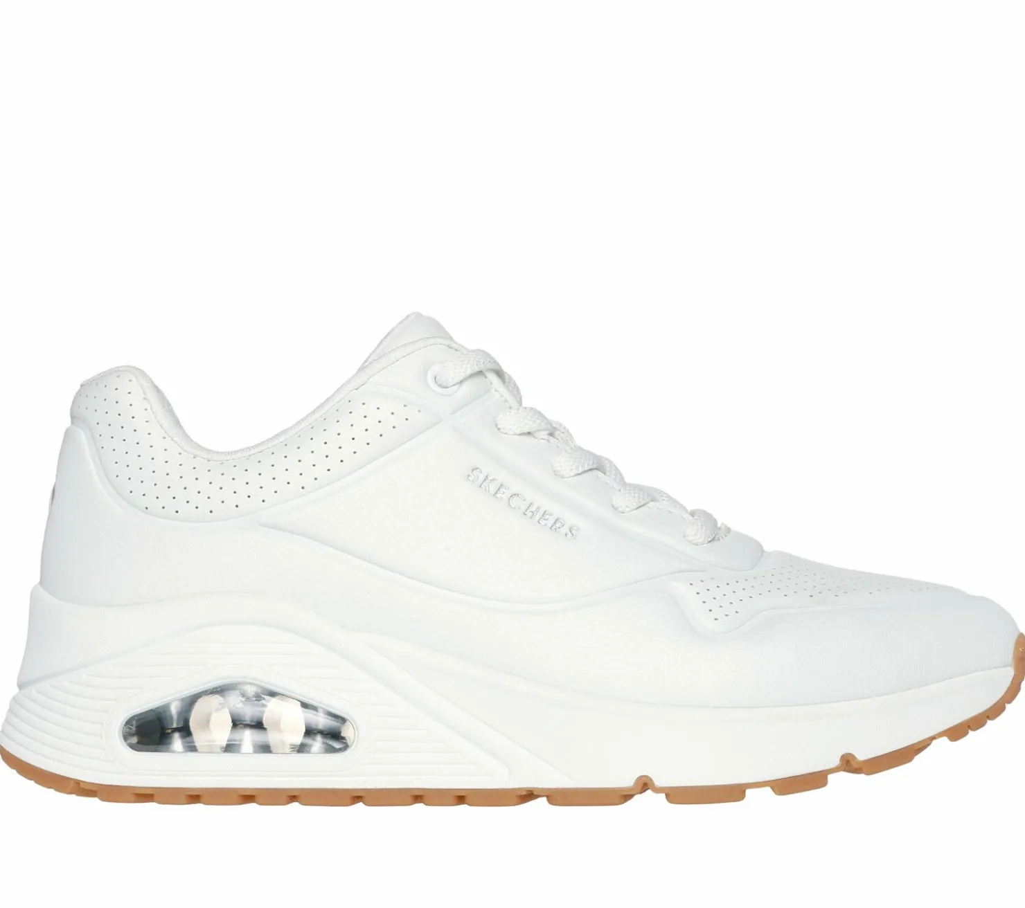 Lace Up|Casual Sneakers<SKECHERS Uno Envy - Pointed Bliss WHITE