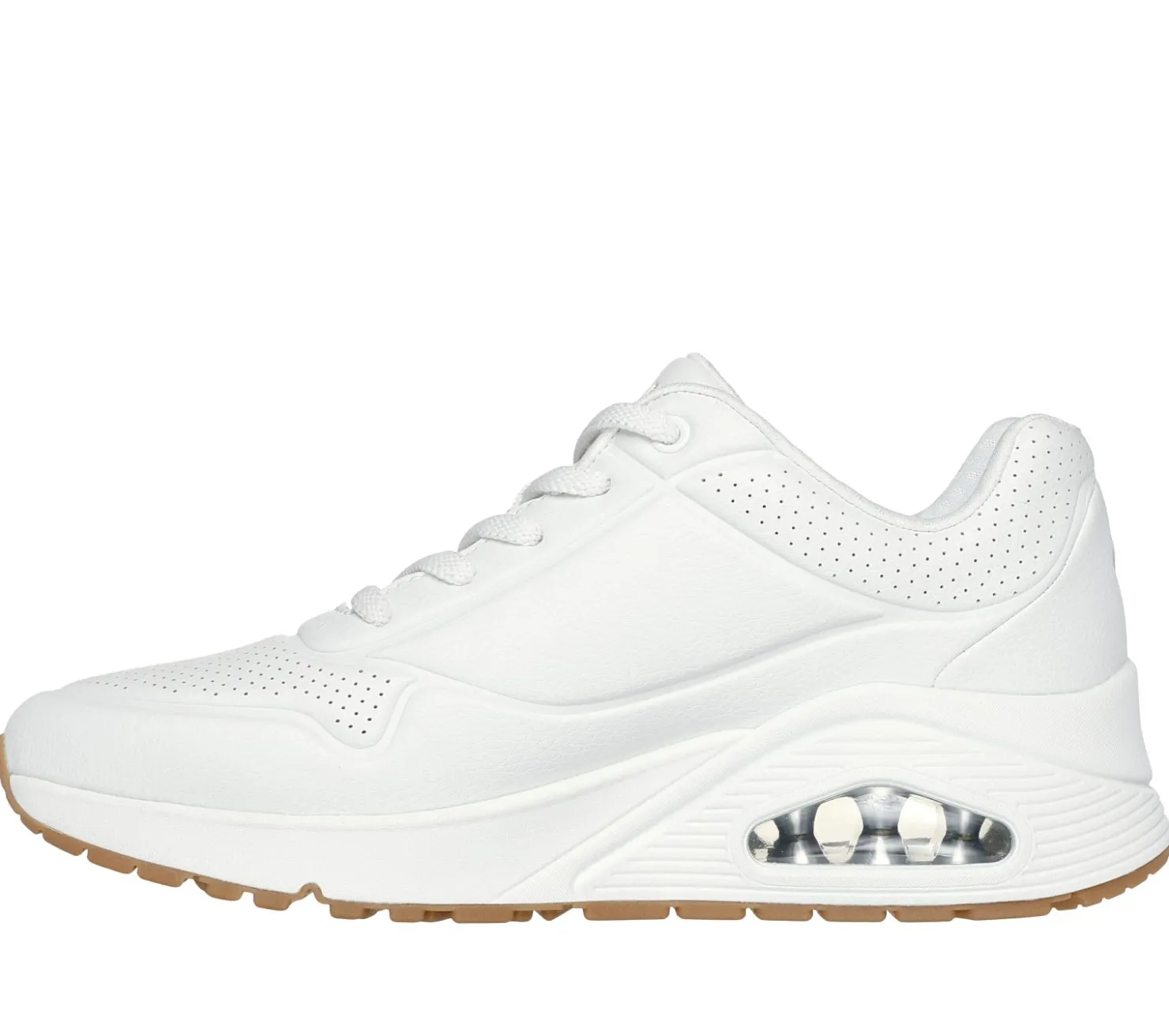 Lace Up|Casual Sneakers<SKECHERS Uno Envy - Pointed Bliss WHITE