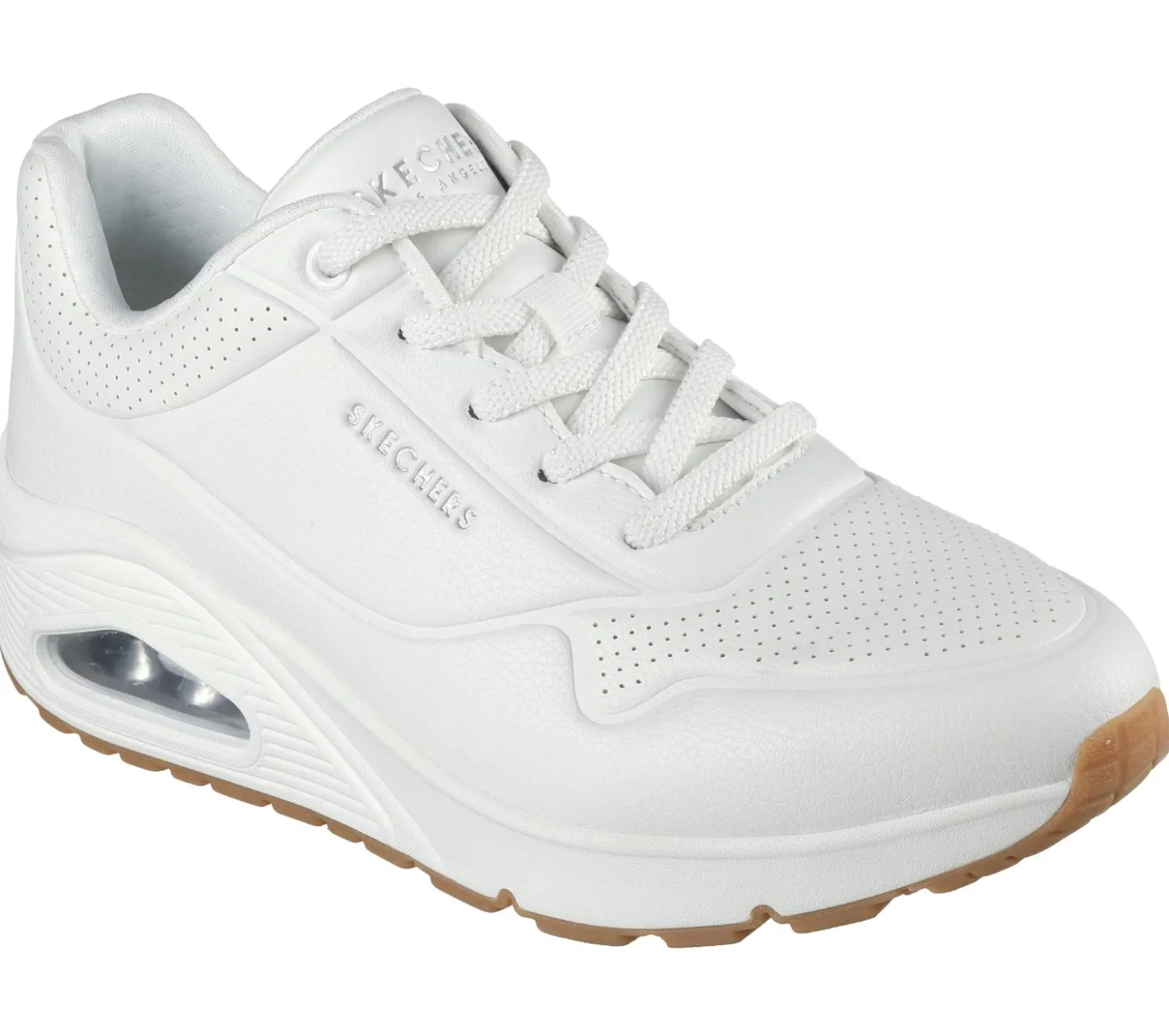 Lace Up|Casual Sneakers<SKECHERS Uno Envy - Pointed Bliss WHITE