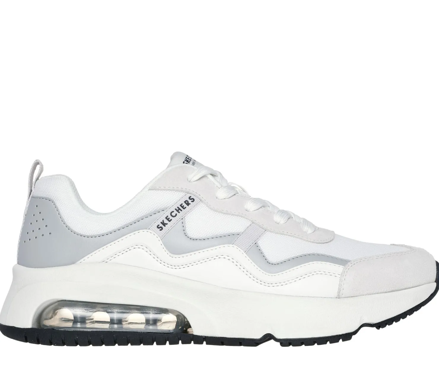 Lace Up|Athletic Sneakers<SKECHERS Uno Evolve - Next Air Wave WHITE / GRAY