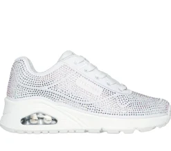 Lace Ups|Athletic Shoes & Sneakers<SKECHERS Uno Gen1 - Disco Rave WHITE