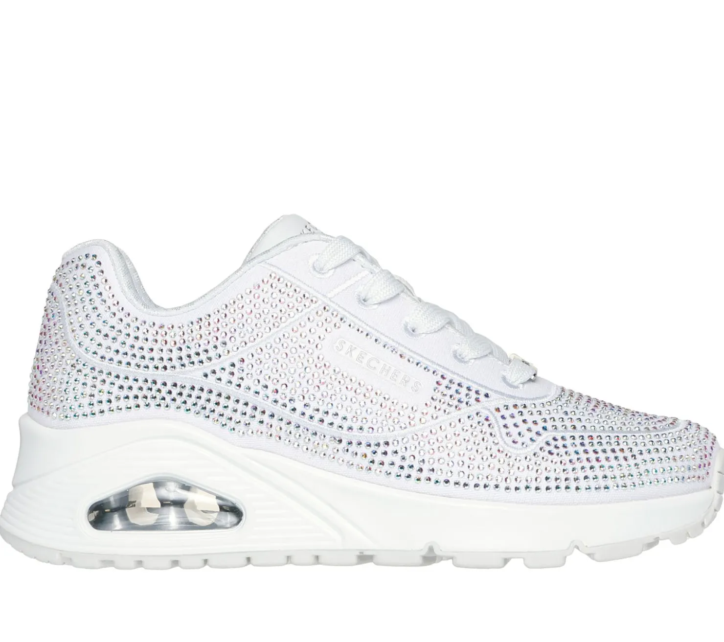 Lace Ups|Athletic Shoes & Sneakers<SKECHERS Uno Gen1 - Disco Rave WHITE