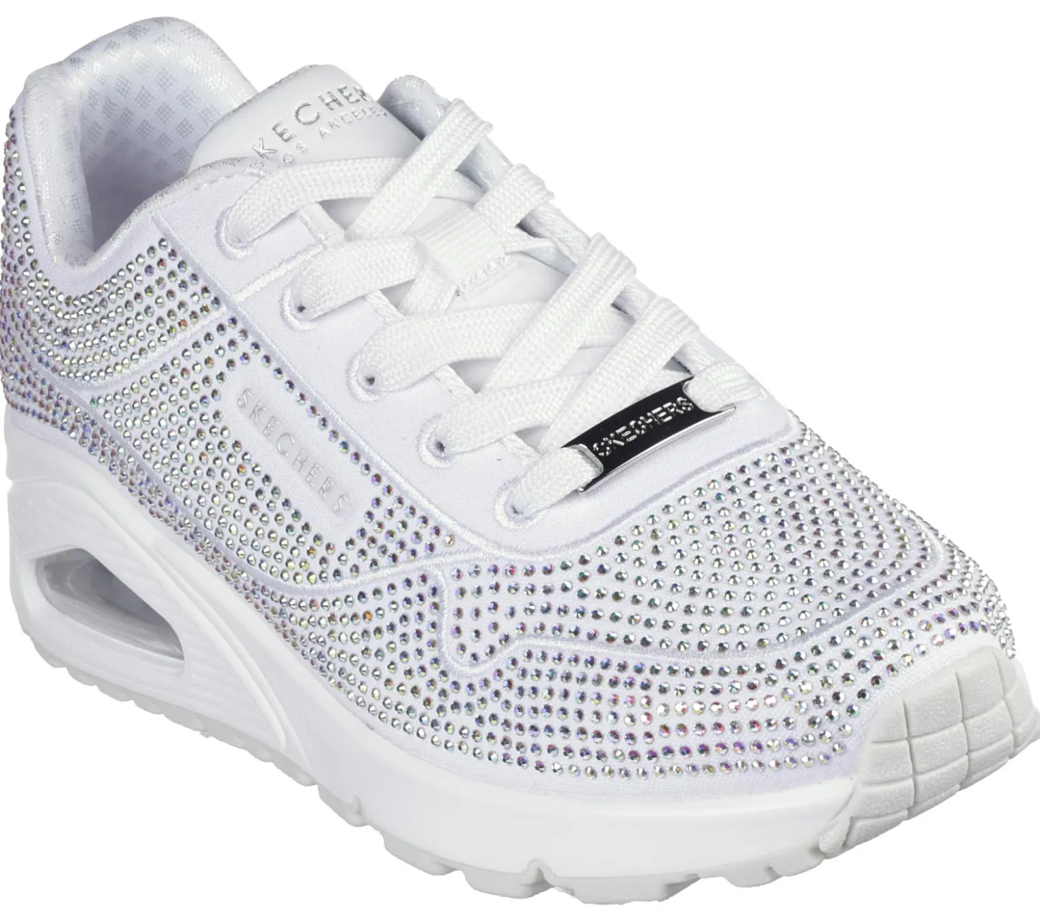 Lace Ups|Athletic Shoes & Sneakers<SKECHERS Uno Gen1 - Disco Rave WHITE