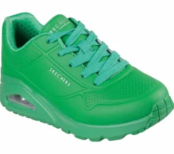 Lace Ups|Athletic Shoes & Sneakers<SKECHERS Uno Gen1 - Neon Glow GREEN