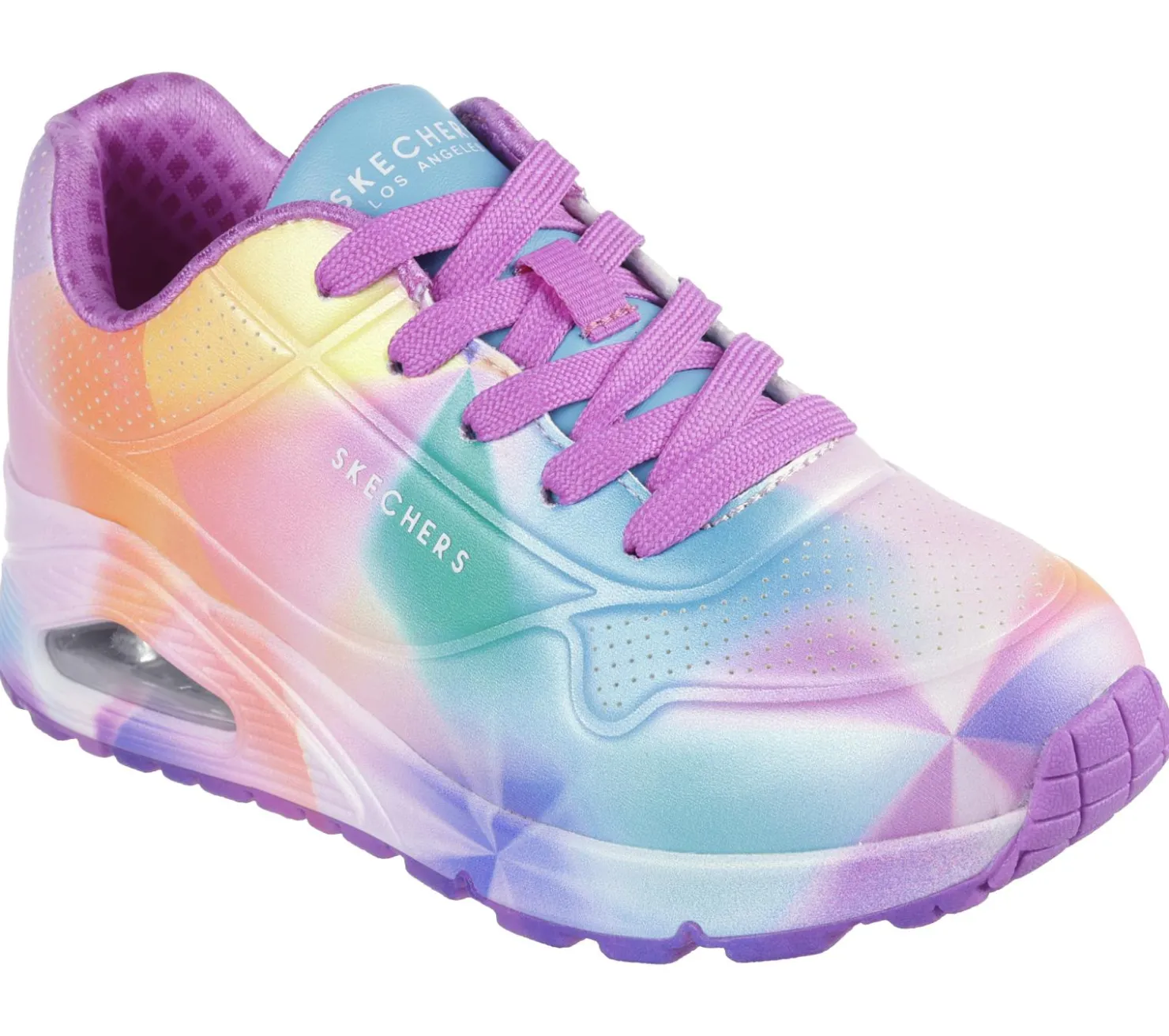 Lace Ups|Athletic Shoes & Sneakers<SKECHERS Uno Gen1 - Prism Burst PURPLE / MULTI