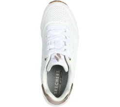 Lace Ups|Athletic Shoes & Sneakers<SKECHERS Uno Gen1 - Shimmer Away WHITE