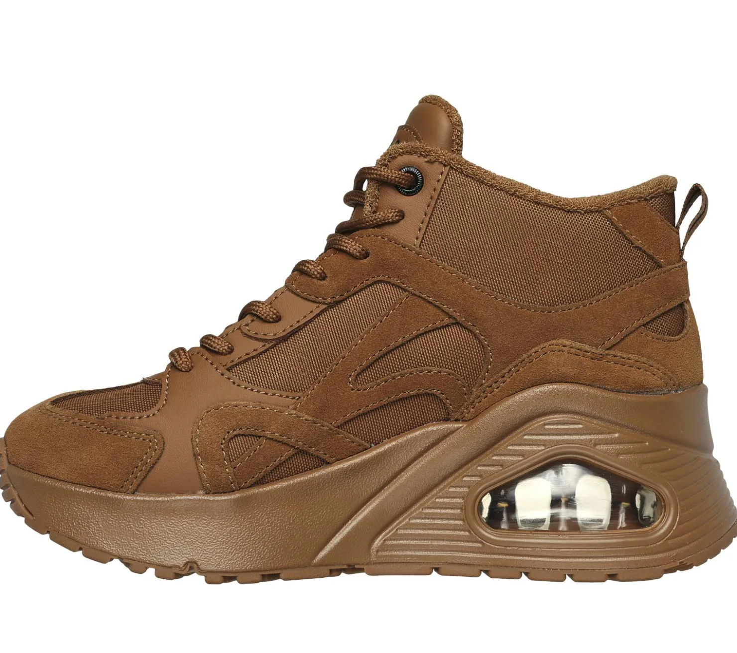 Wedges|Lace Up<SKECHERS Uno Hi - Rocliff Road CARAMEL