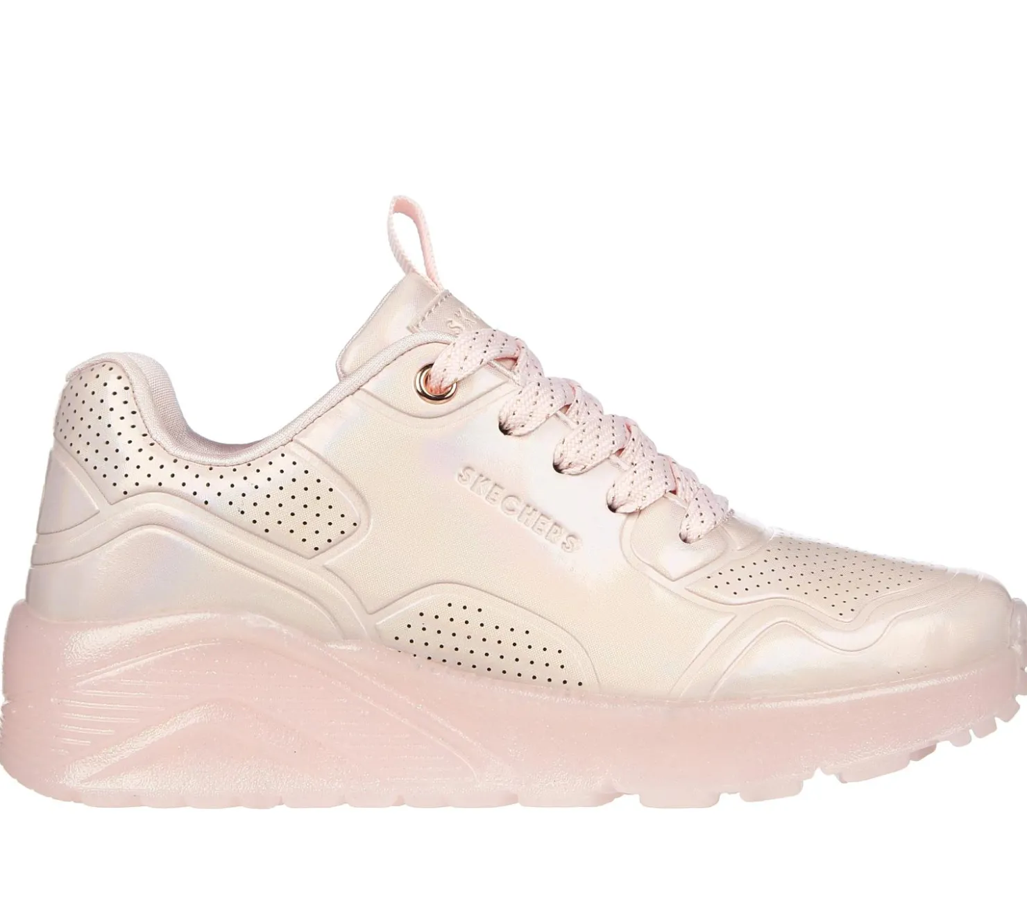 Lace Ups|Athletic Shoes & Sneakers<SKECHERS Uno Ice - Prism Luxe LIGHT PINK