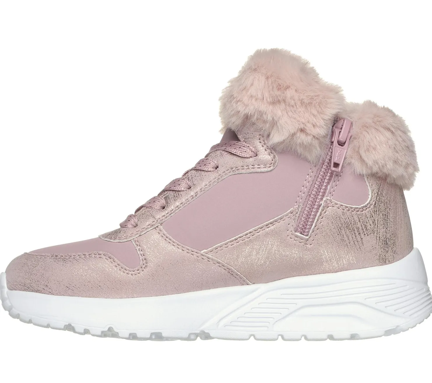 Lace Ups|Boots<SKECHERS Uno Lite - Comfurt Collar MAUVE