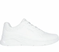 Lace Up|Athletic Sneakers<SKECHERS Uno Lite - Lite Work WHITE