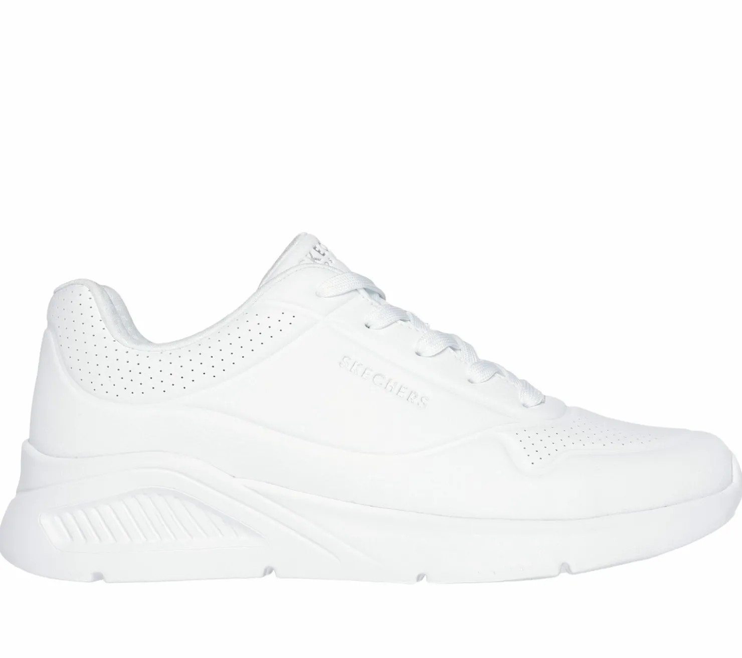 Lace Up|Athletic Sneakers<SKECHERS Uno Lite - Lite Work WHITE