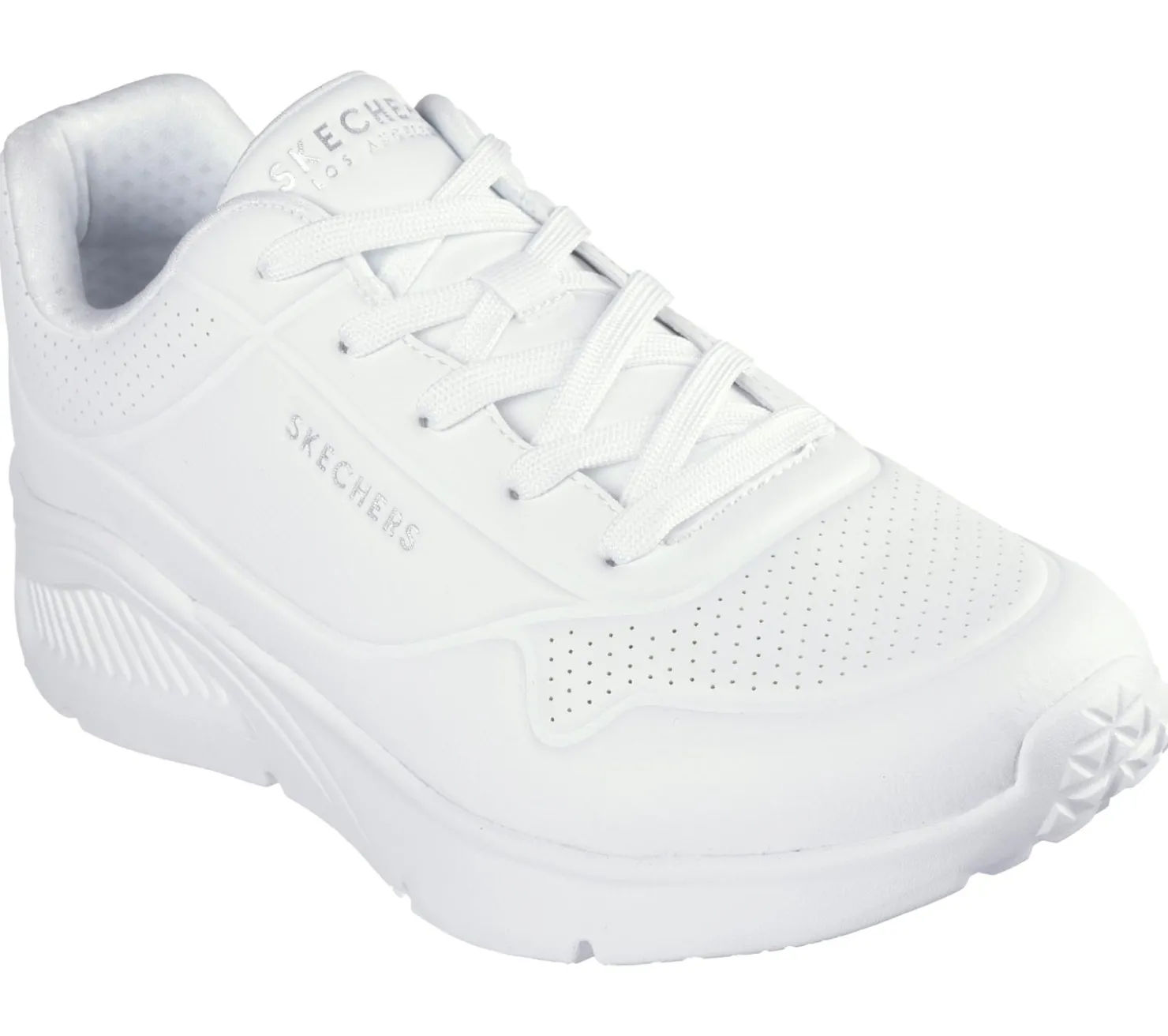 Lace Up|Athletic Sneakers<SKECHERS Uno Lite - Lite Work WHITE