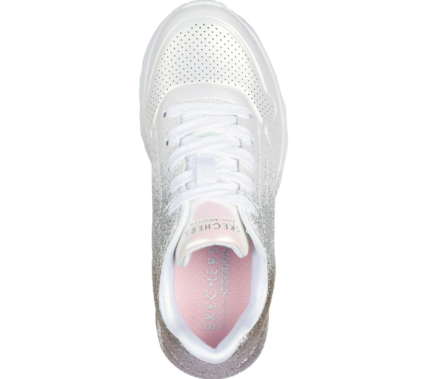 Lace Ups|Athletic Shoes & Sneakers<SKECHERS Uno Lite - Metallic Shimmers WHITE / MULTI