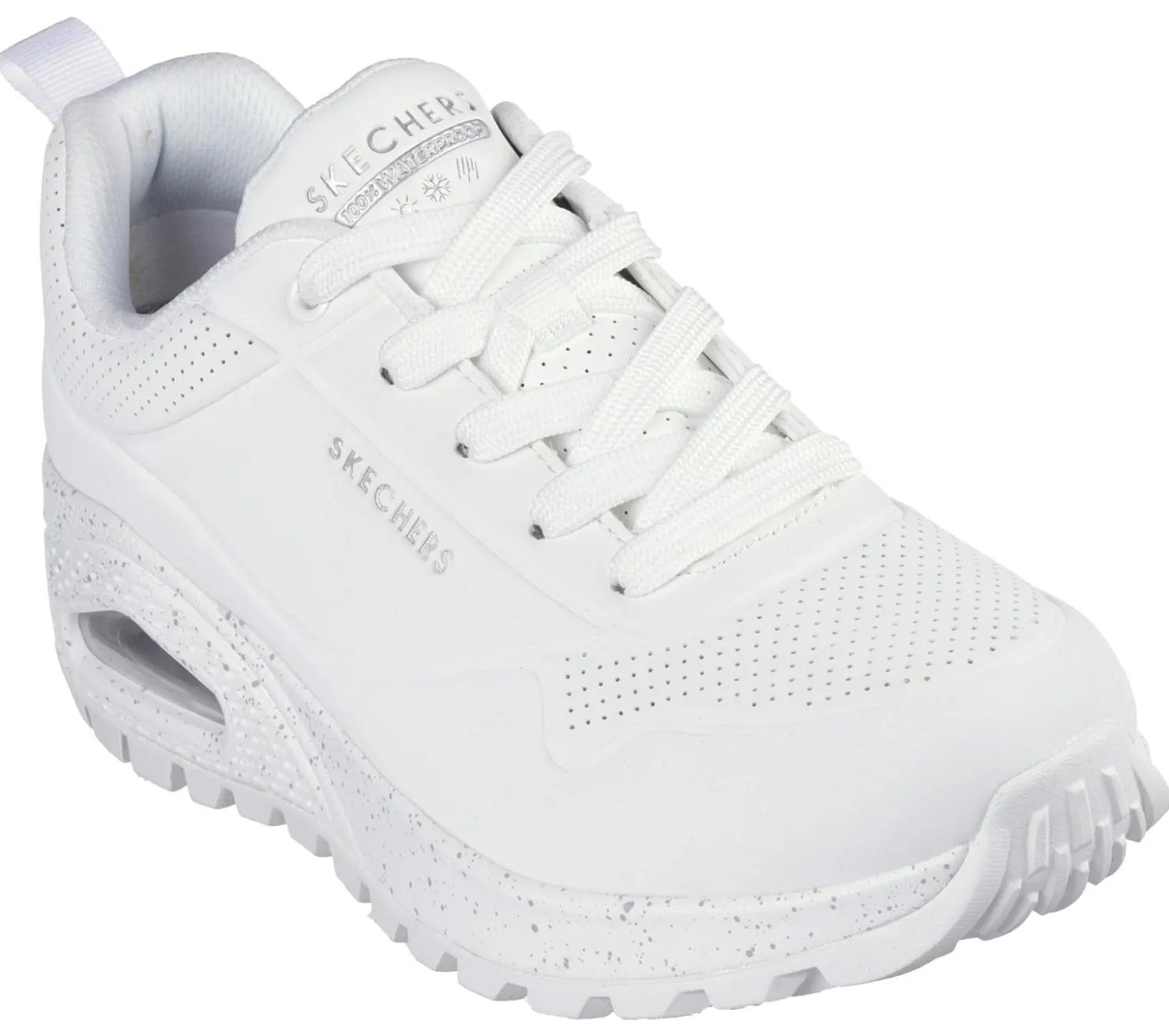 Lace Up|Athletic Sneakers<SKECHERS Uno Rugged - Spotted Terrain WHITE