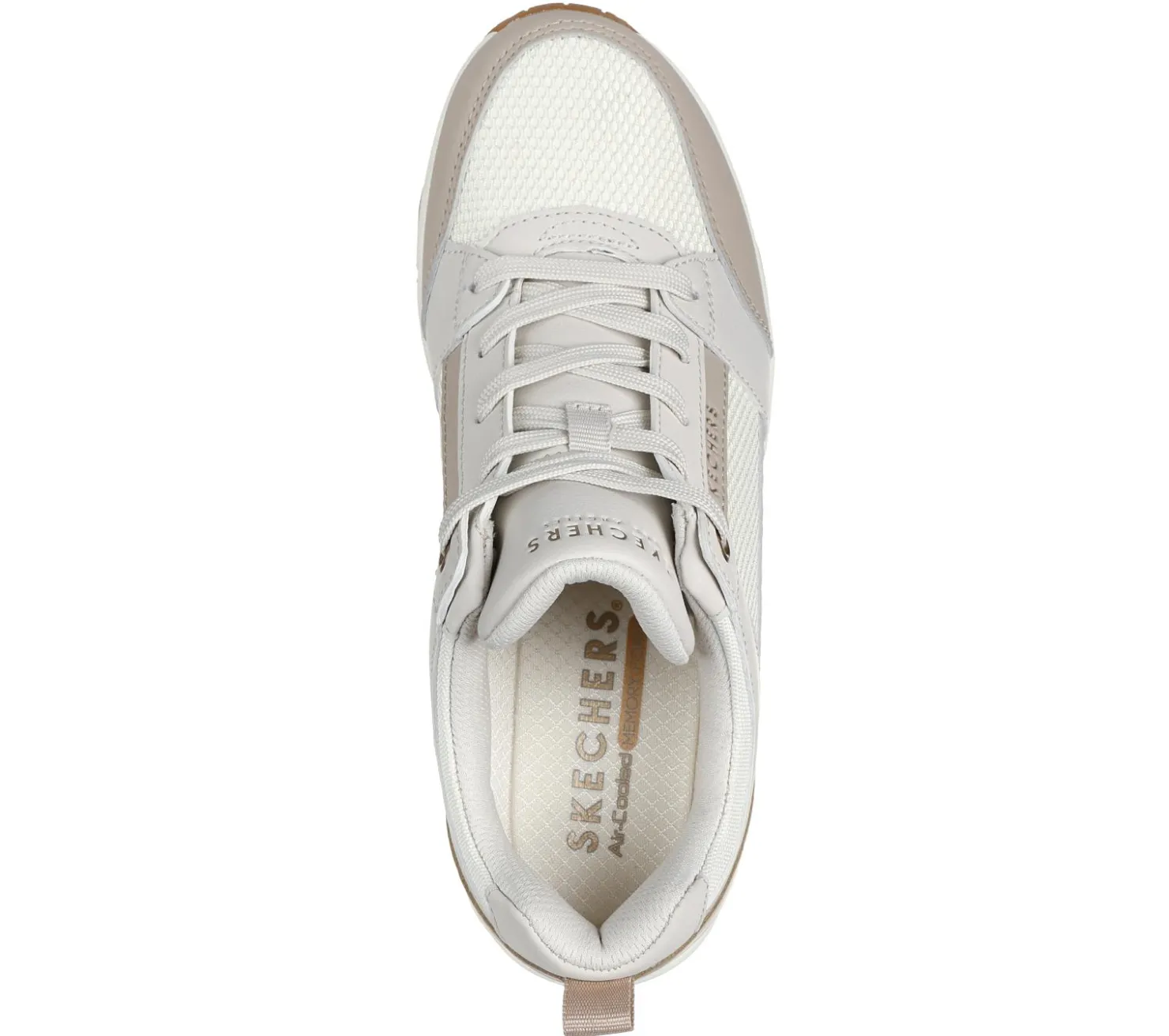 Wedges|Lace Up<SKECHERS Uno Wedge - Everything Nice OFF WHITE
