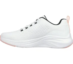 Athletic Sneakers|Lace Up<SKECHERS Vapor Foam - Fresh Trend WHITE / BLACK / CORAL