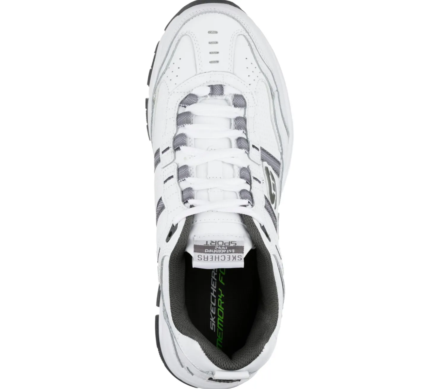 Lace Up<SKECHERS Vigor 2.0 - Serpentine WHITE / CHARCOAL