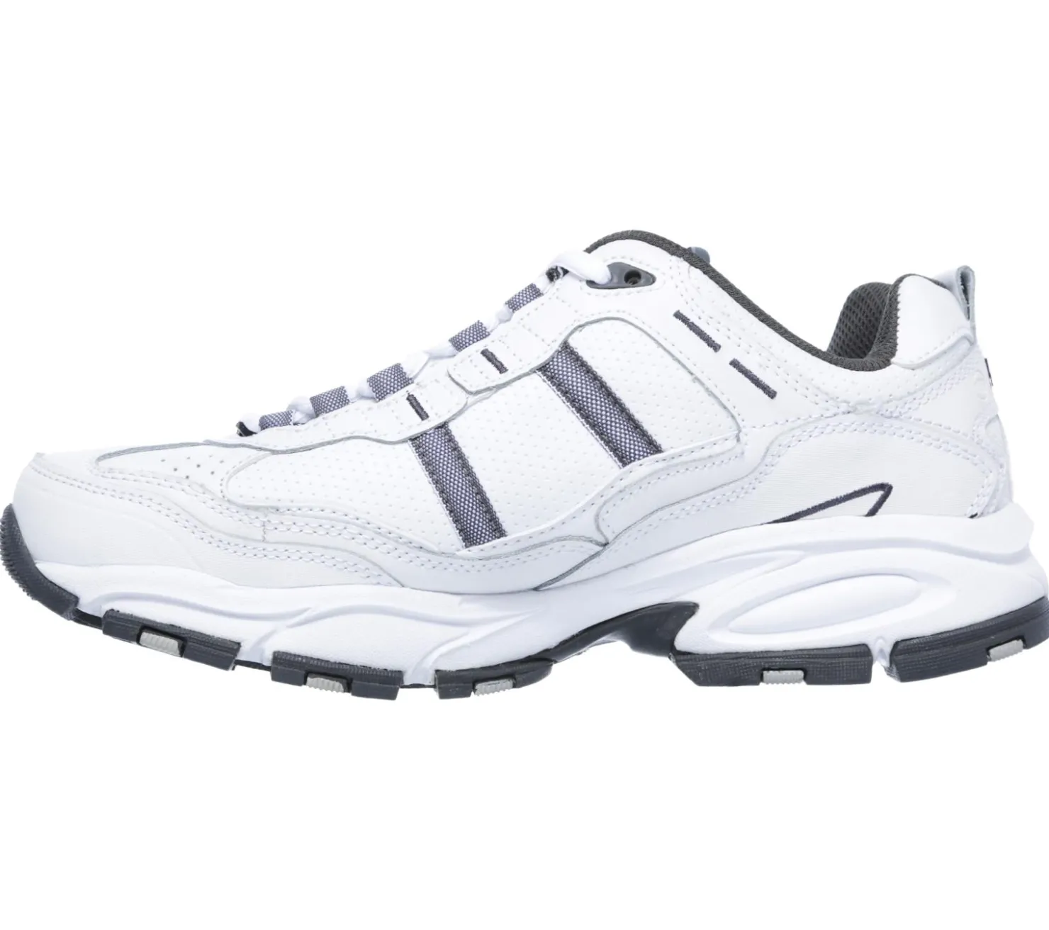 Lace Up<SKECHERS Vigor 2.0 - Serpentine WHITE / CHARCOAL