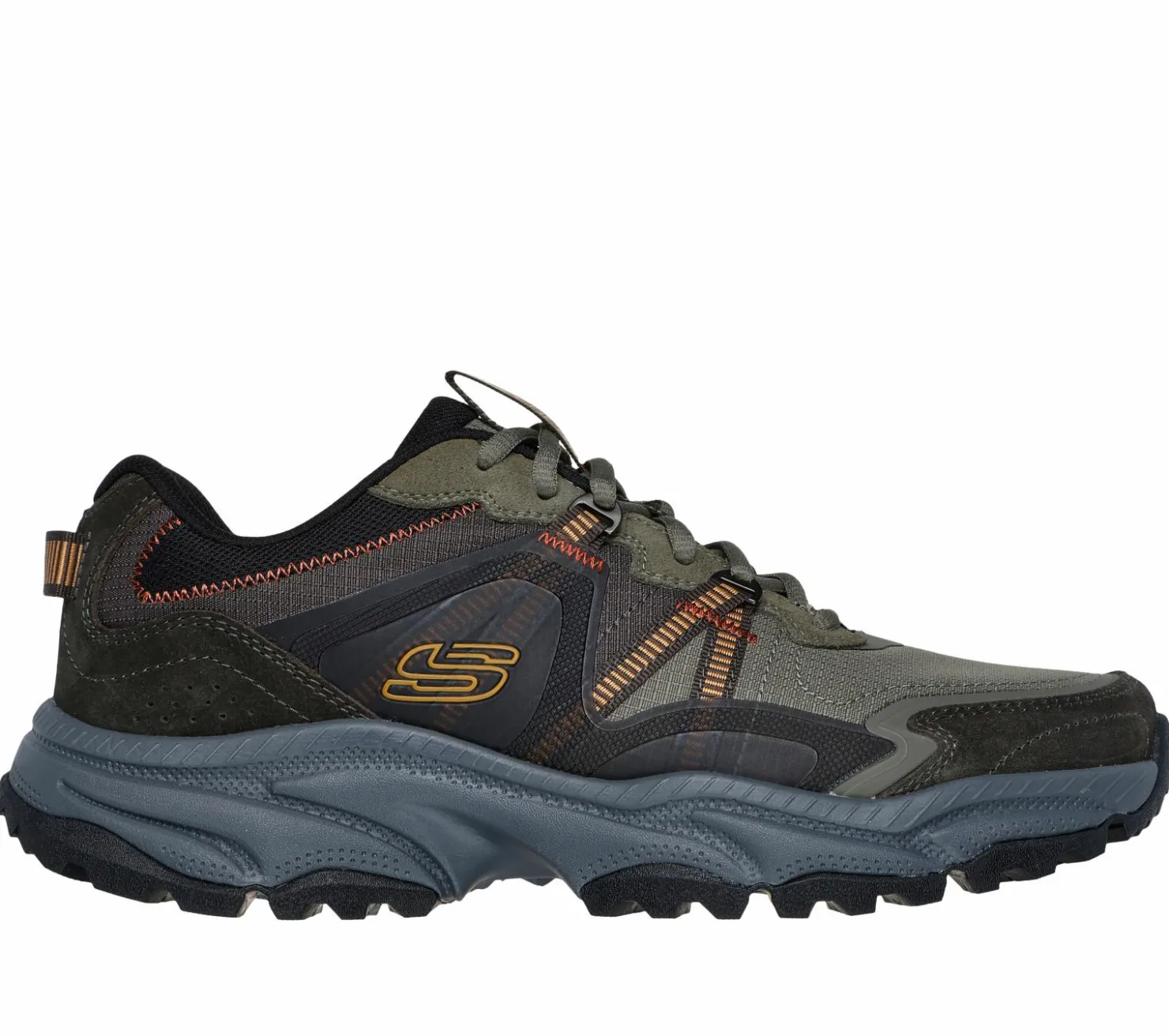 Lace Up|Athletic Sneakers<SKECHERS Vigor AT - Richwood OLIVE / MULTI