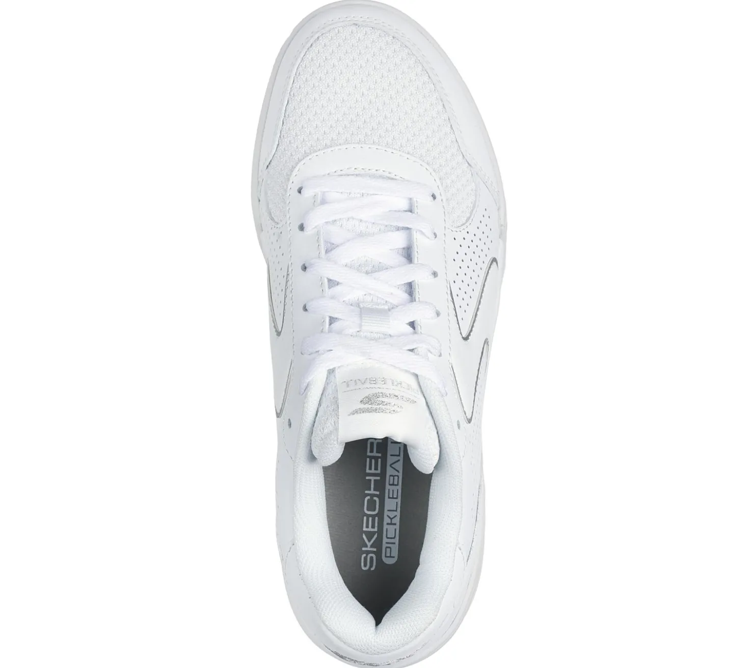 Lace Up|Athletic Sneakers<SKECHERS Viper Court Classic WHITE