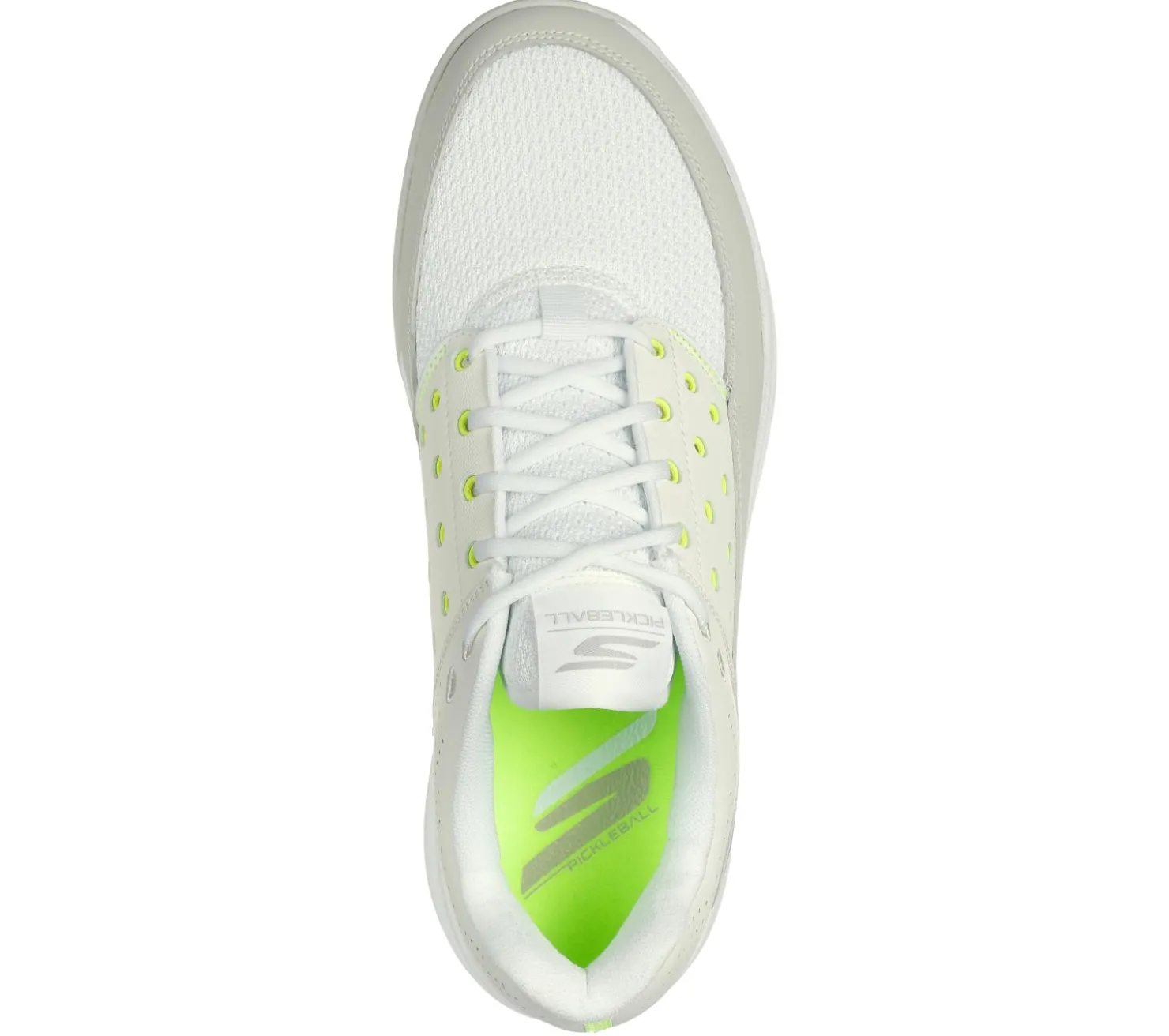 Lace Up|Athletic Sneakers<SKECHERS Viper Court Luxe WHITE / NATURAL