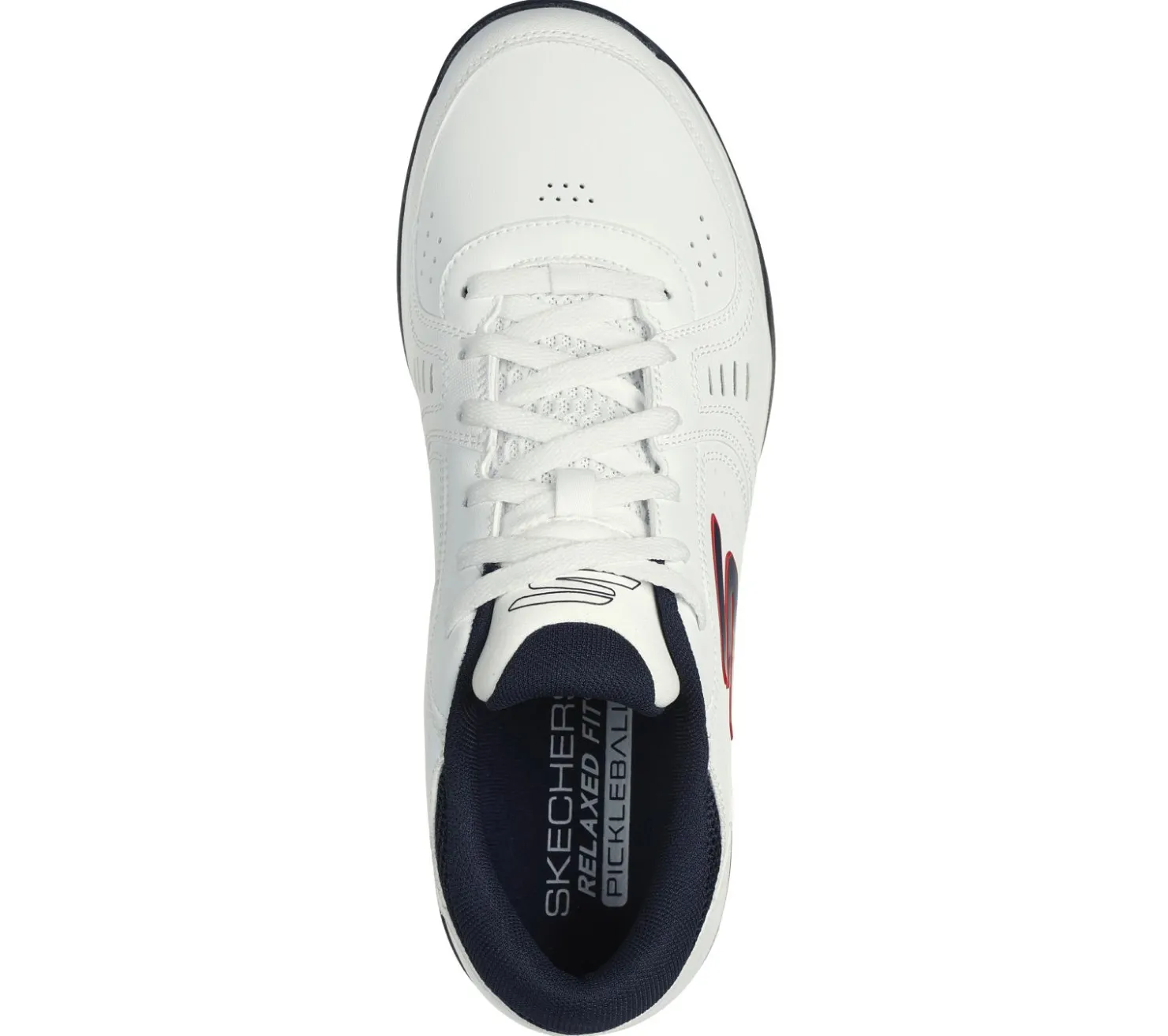 Lace Up|Athletic Sneakers<SKECHERS Viper Court Smash WHITE / NAVY