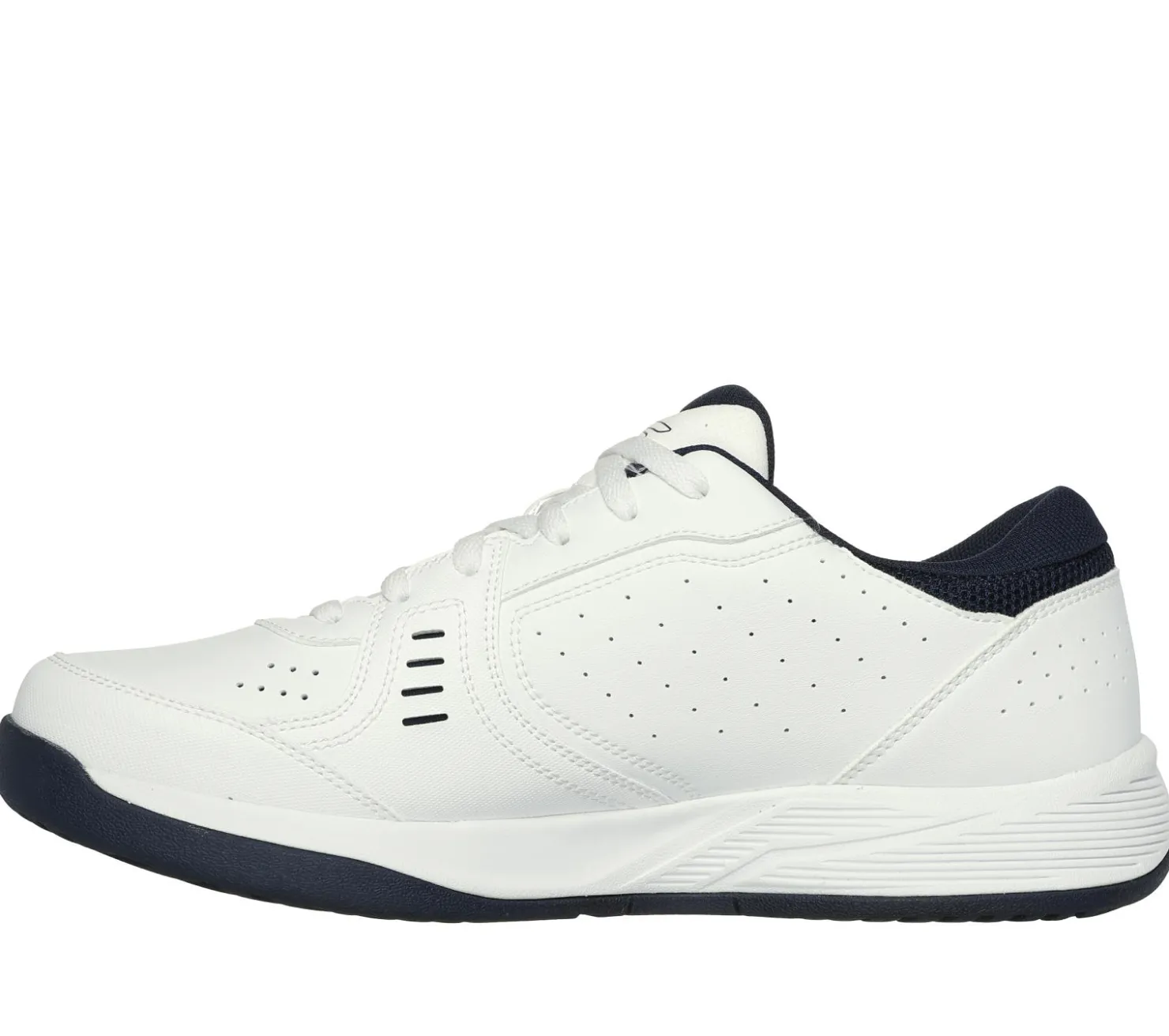 Lace Up|Athletic Sneakers<SKECHERS Viper Court Smash WHITE / NAVY