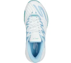 Lace Up|Athletic Sneakers<SKECHERS Viper Court Rally WHITE / LIGHT BLUE