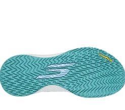 Lace Up|Athletic Sneakers<SKECHERS Viper Court Rally WHITE / LIGHT BLUE