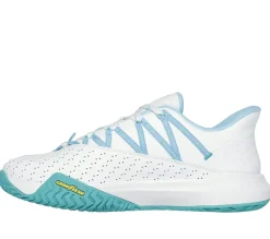 Lace Up|Athletic Sneakers<SKECHERS Viper Court Rally WHITE / LIGHT BLUE