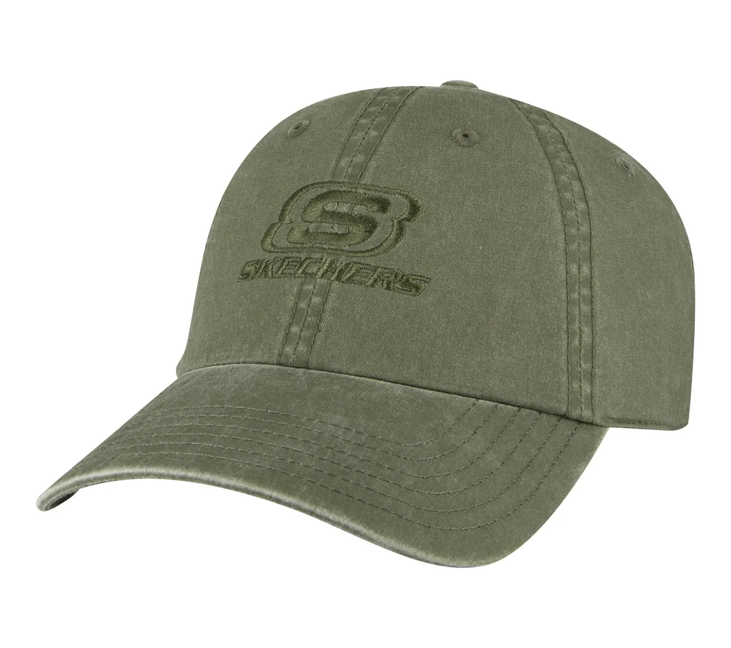 Hats|Hats<SKECHERS Washed Dad Hat OLIVE