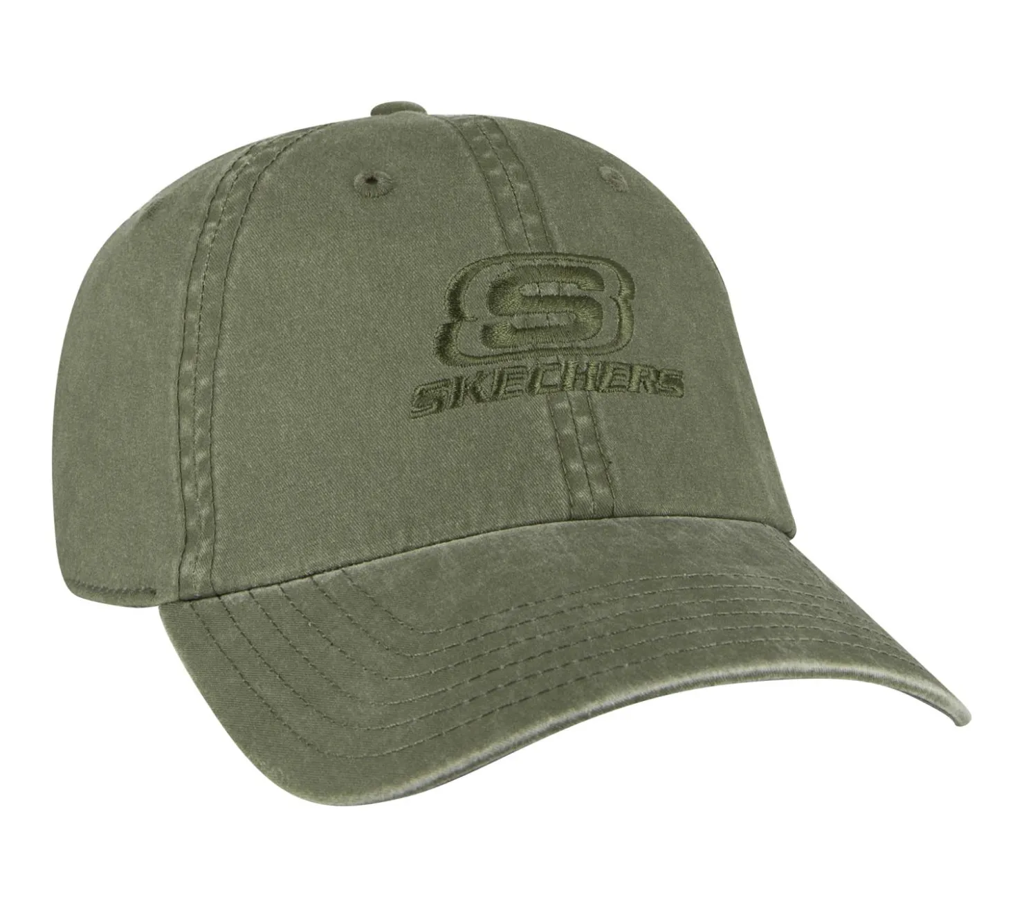 Hats|Hats<SKECHERS Washed Dad Hat OLIVE