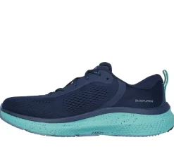 Lace Up|Athletic Sneakers<SKECHERS Waterproof: GO RUN Pure 4 NAVY