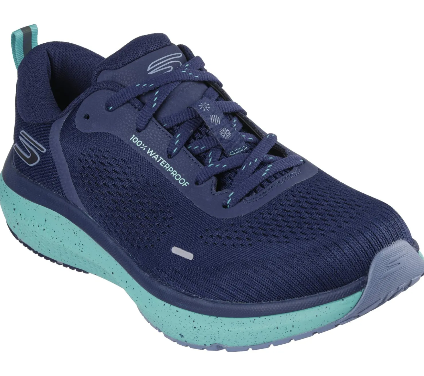 Lace Up|Athletic Sneakers<SKECHERS Waterproof: GO RUN Pure 4 NAVY