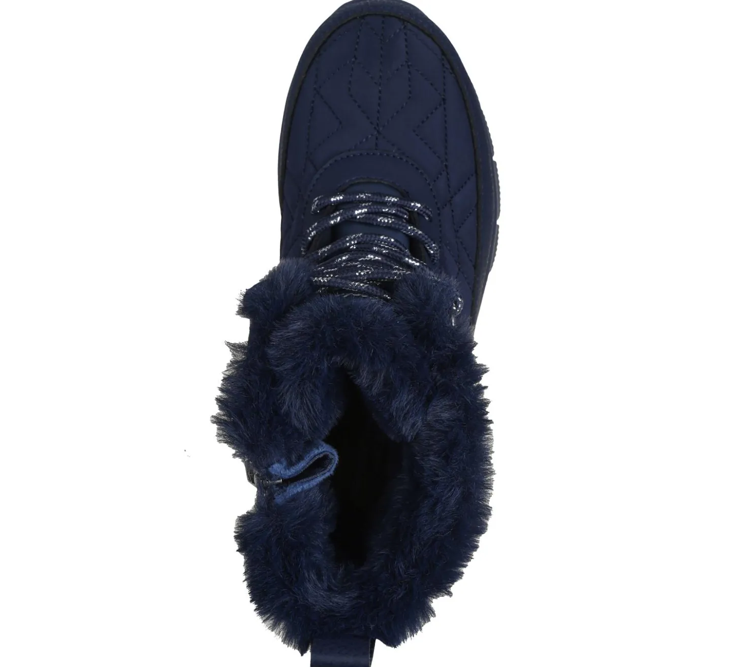 Boots<SKECHERS Waterproof Relaxed Fit: Easy Going - Frostine NAVY