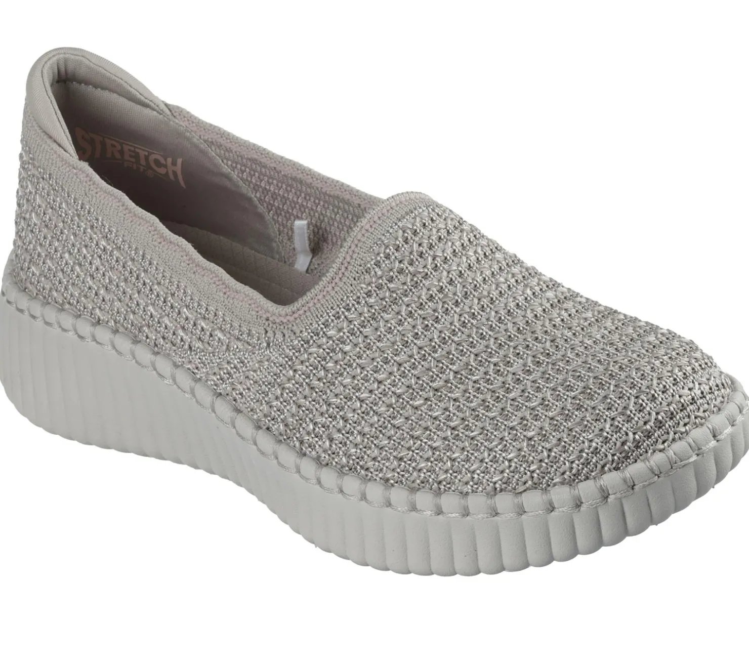 Slip-Ons|Casual Sneakers<SKECHERS Wilshire Blvd - Fashion Figure TAUPE
