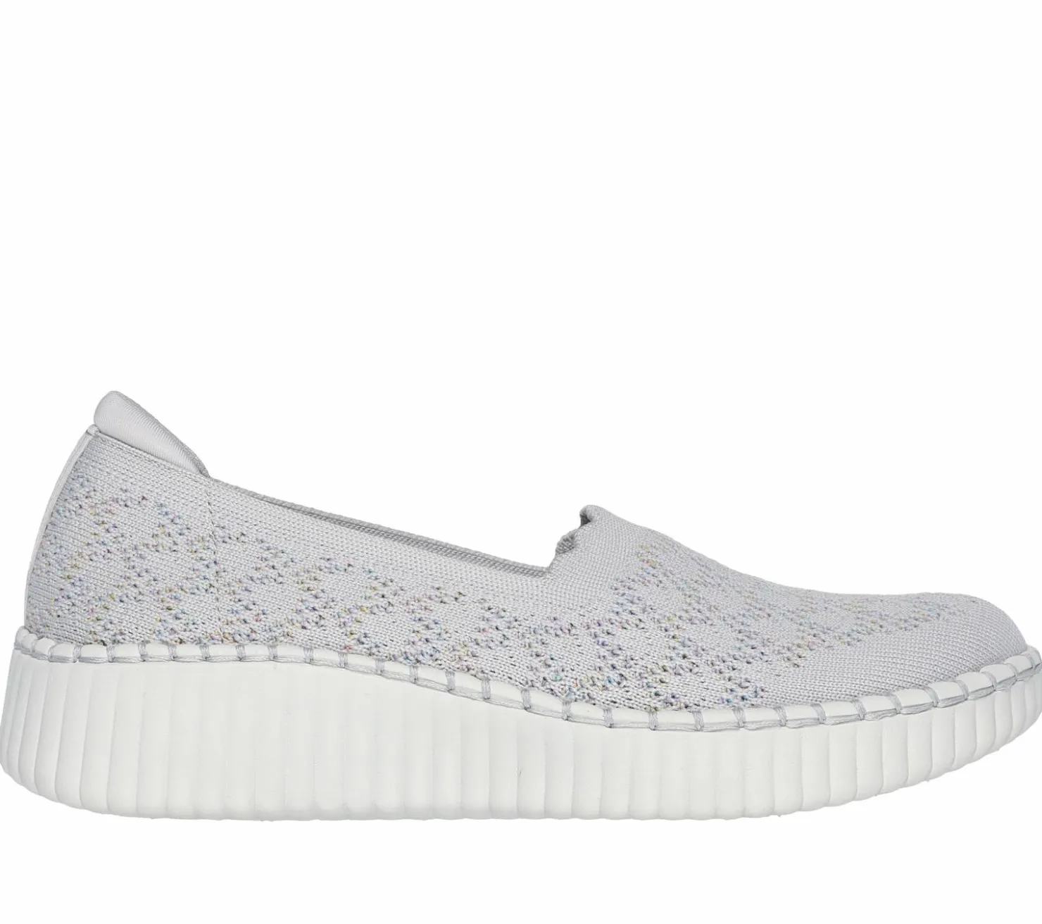 Slip-Ons|Flats<SKECHERS Wilshire Blvd - Power Play GRAY / MULTI