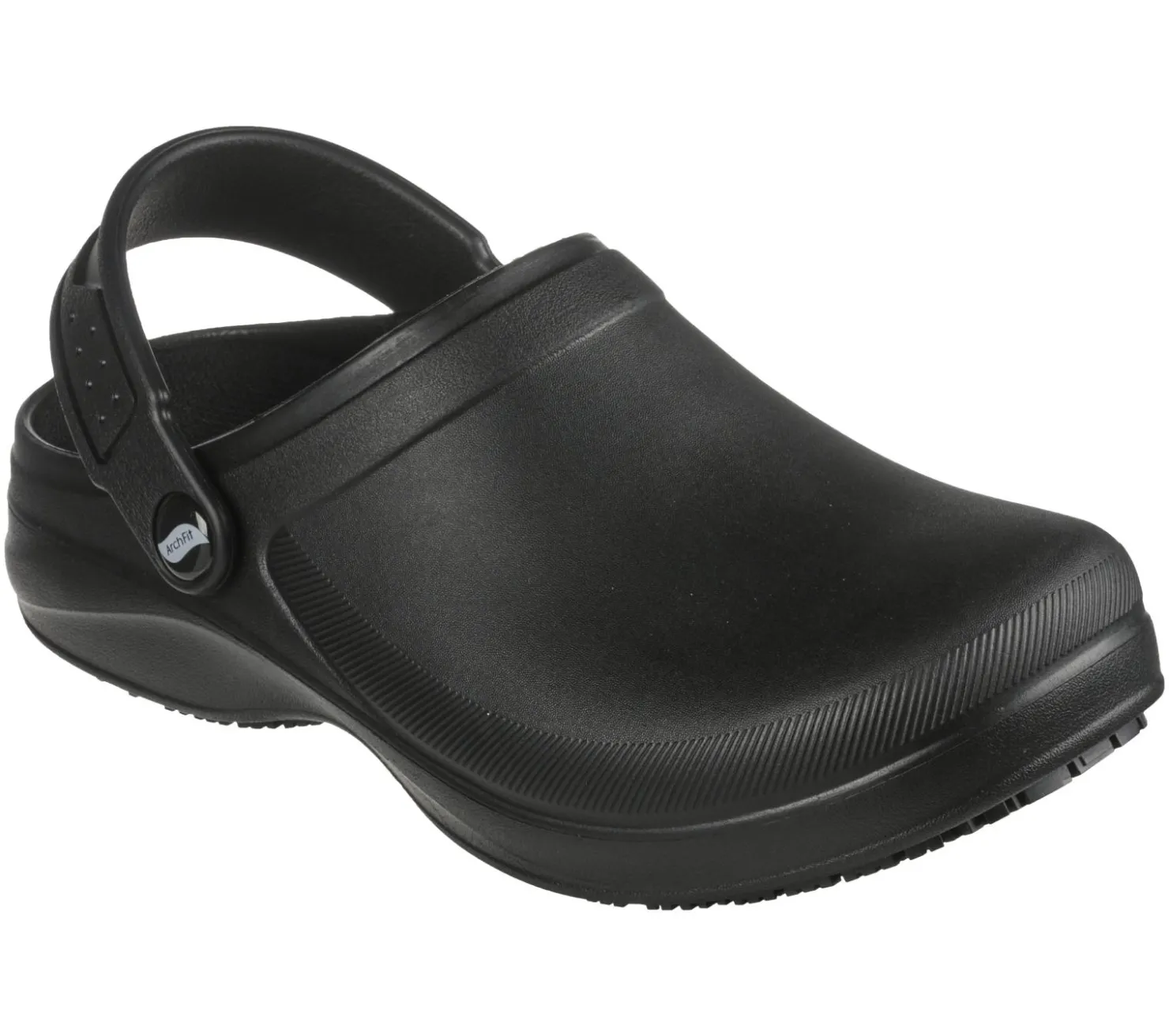 Work & Safety<SKECHERS Work Arch Fit: Riverbound - Pasay SR BLACK