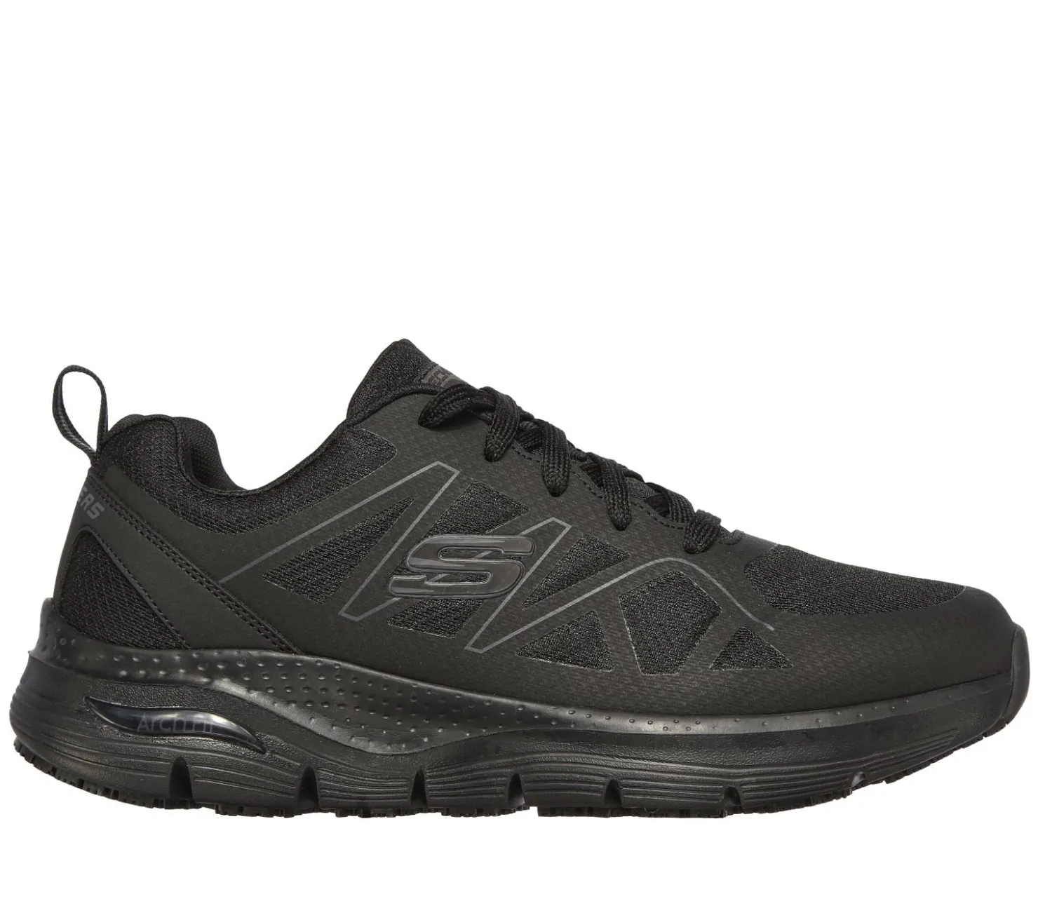 Work & Safety|Lace Up<SKECHERS Work: Arch Fit SR - Axtell BLACK