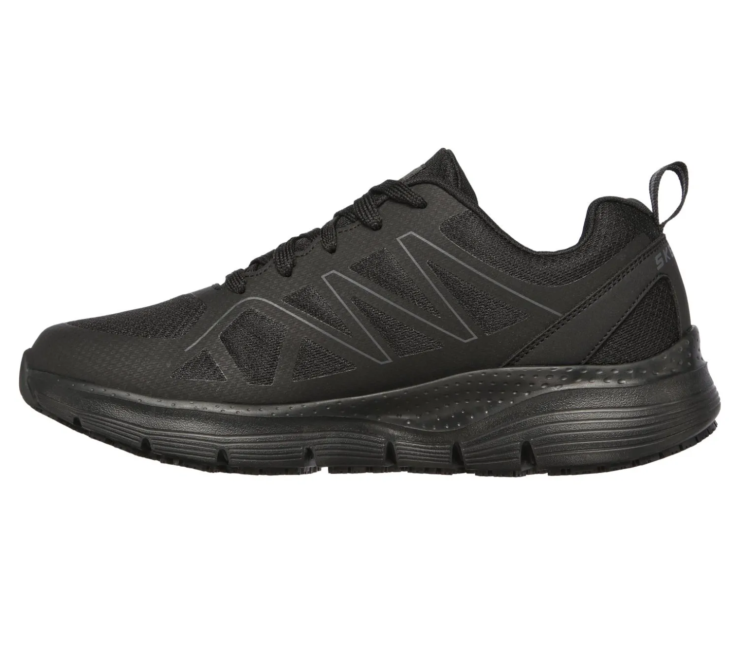 Work & Safety|Lace Up<SKECHERS Work: Arch Fit SR - Axtell BLACK