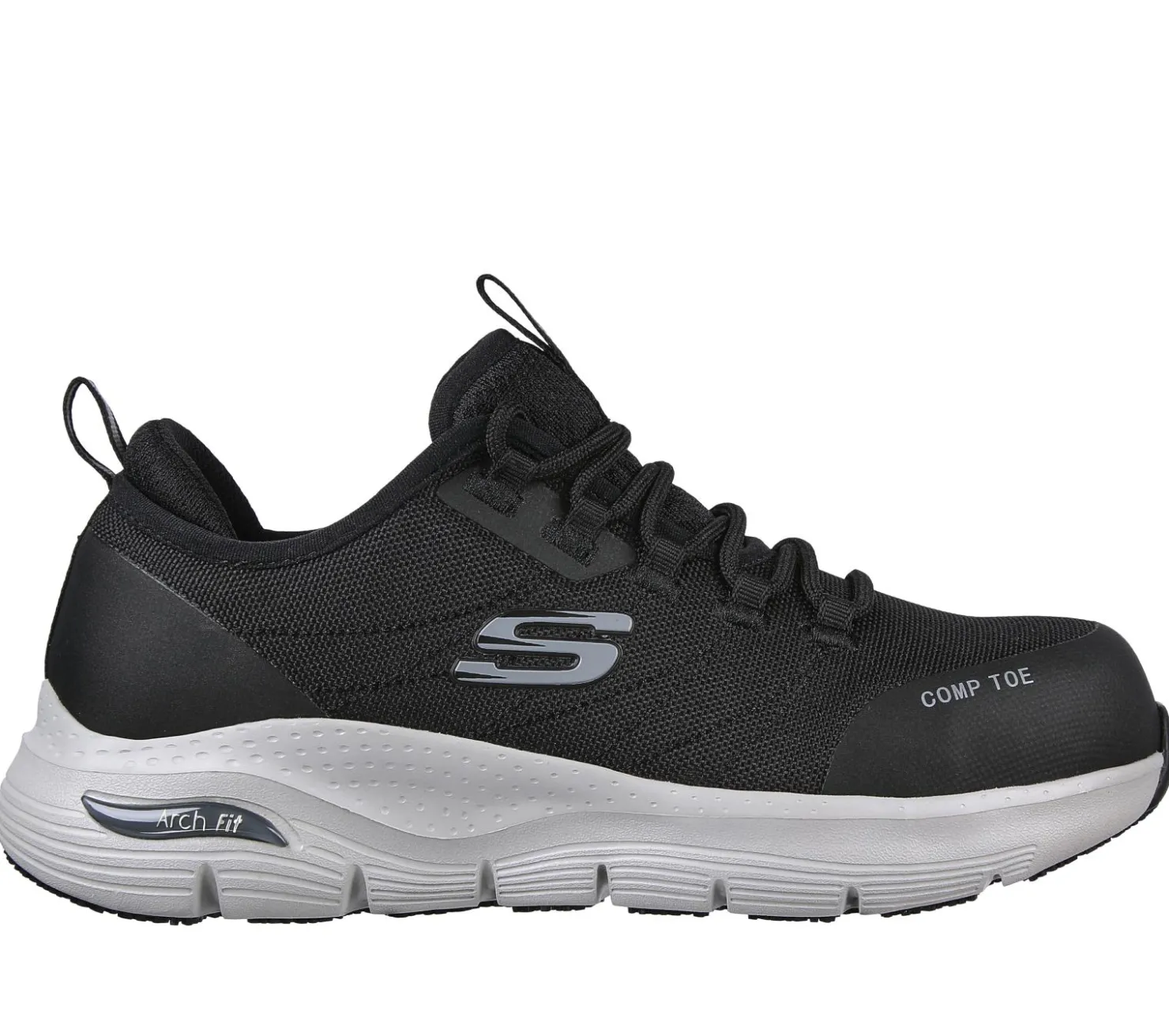 Work & Safety<SKECHERS Work: Arch Fit SR - Ebinal BLACK / GRAY