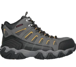 Lace Up|Boots<SKECHERS Work: Blais - Bixford ST DARK GRAY