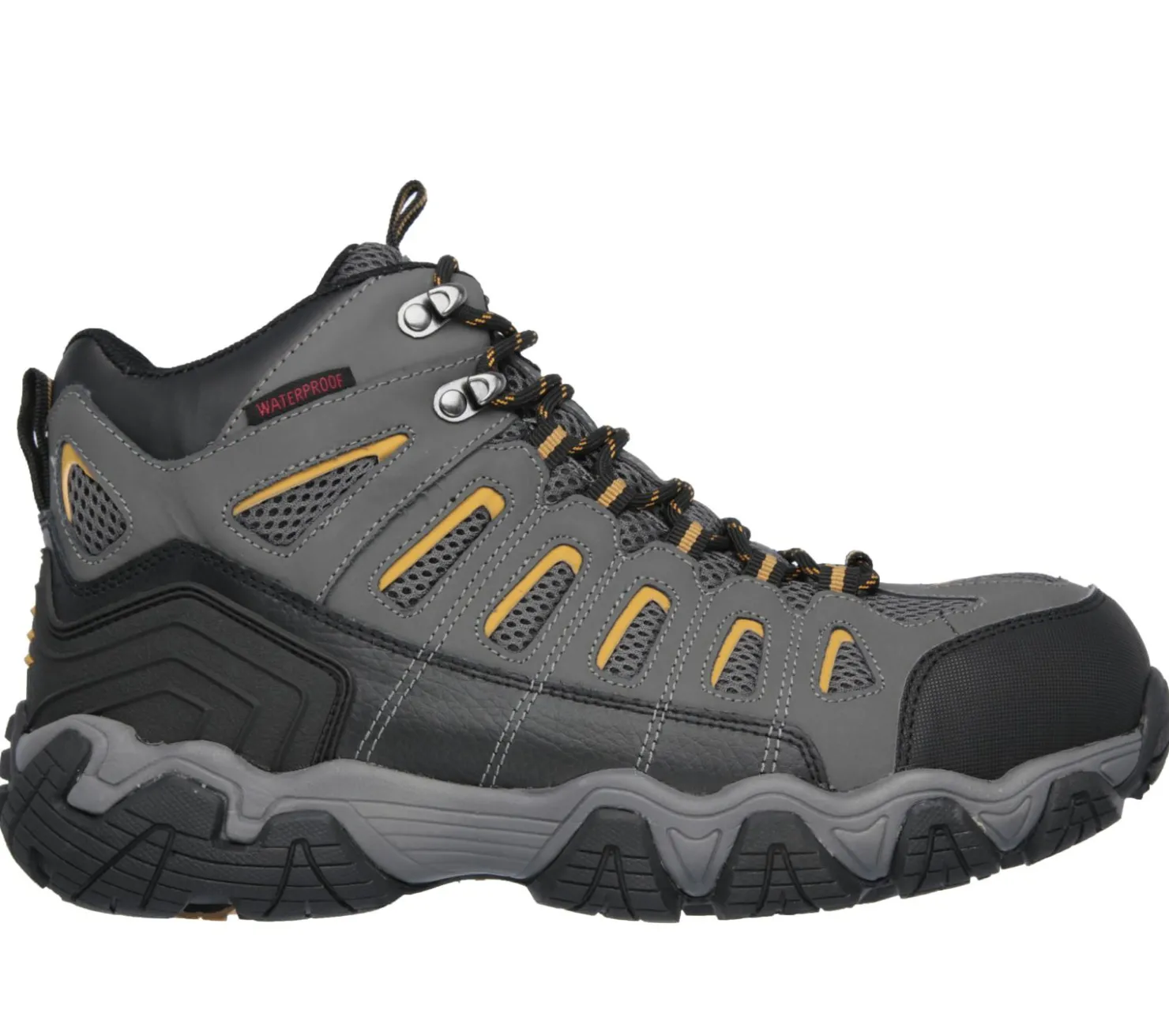 Lace Up|Boots<SKECHERS Work: Blais - Bixford ST DARK GRAY