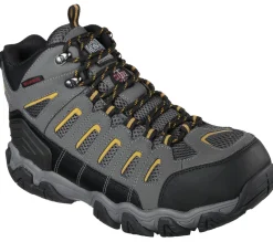 Lace Up|Boots<SKECHERS Work: Blais - Bixford ST DARK GRAY